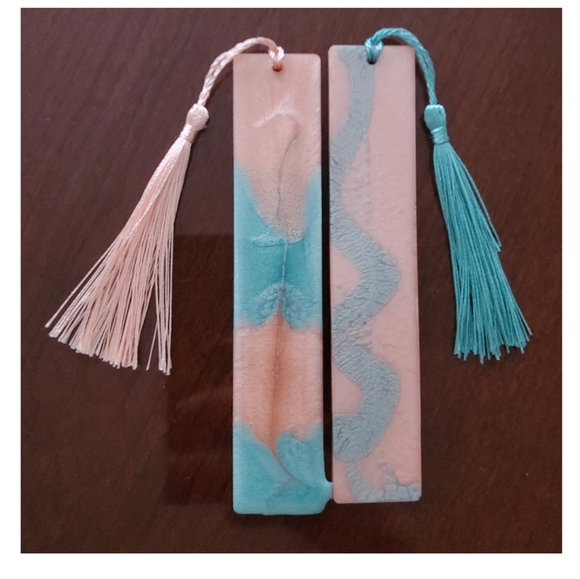 Handmade 8pc Cotton Candy Swirl Coaster Etc Set - Picture 3 of 4